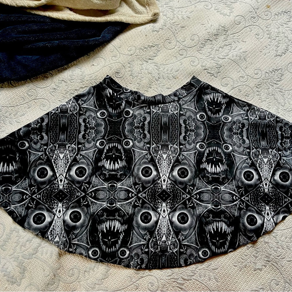 Blackmilk freakstew skater skirt (rare museum)